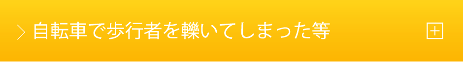 自転車で歩行者を轢いてしまった等